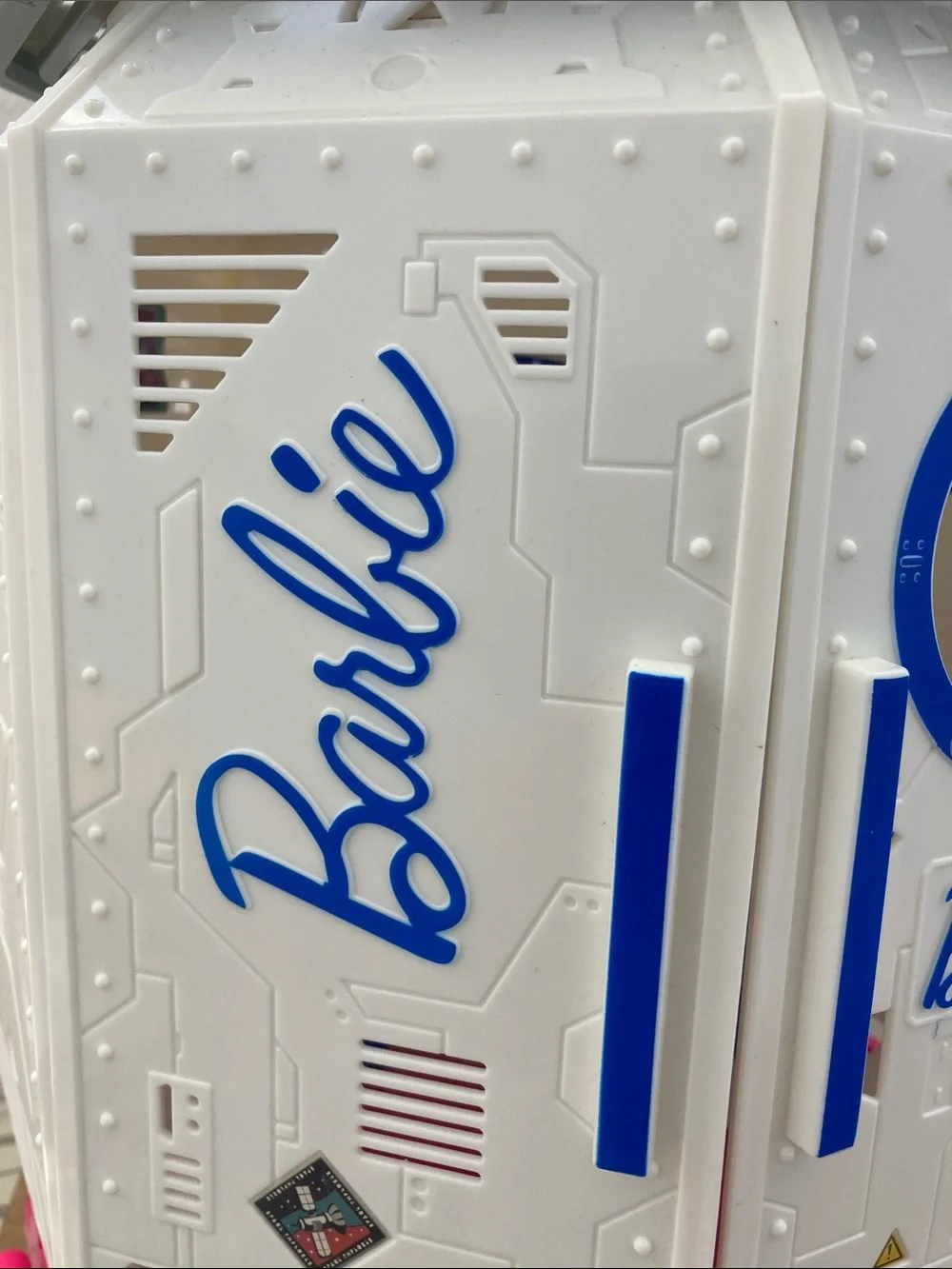 SALE! 50% Off Barbie Pink, White & Blue Space Command Playset 16” Tall